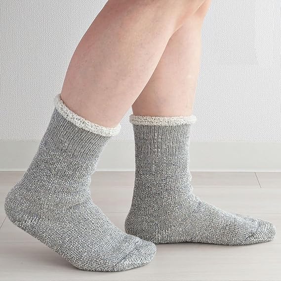 クルーソックス着画